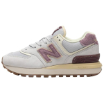 New Balance NB 574 Retro Mugav amortisatsioon Vastupidav Kerge Madala s&auml;&auml;rega Jooksujalatsid Unisex toss Hall Valge U574LGLG 42 white