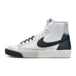 Nike Blazer Libisemiskindlad Vastupidavad Keskmise s&auml;&auml;rega Laste Rulaketsid Laste Tossud Must Valge FN6937-101 37.5 white