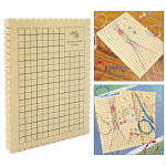 Lightweight Macrame Board with Grid to Secure Knot for Braiding Bracelets Beginners 19.1x26.6cm