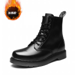 Nahast Martinsi saapad Meeste Briti Nahast Saapad Keskmise ja K&otilde;rge S&auml;&auml;rega Kevad ja S&uuml;gis Suur Suurus Puhas Nahk Saapad Kingad Eriti Suur Suurus 41