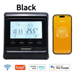 Tuya WiFi Programmeeritav Termostaat 90~230V 16A Nutikas Temperatuuriregulaator Elektrilise K&uuml;ttes&uuml;steemi jaoks APP Kaugjuhtimine T&ouml;&ouml;tab Alexa Google Home'iga With WiFi