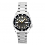 Seiko 5 Sports SKX Street Stonewash Roostevaba teras Must sihver Automaatne SRPL79K1 100M Meeste k&auml;ekell must
