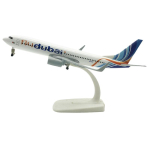 20cm Sulamist Metallist &Otilde;hu Lend Dubai Lennufirmad B737 Valatud Lennukimudel Dubai Boeing 737-800 Lennuteed Lennukimudel Lennuk R Rattad gray