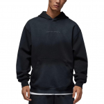 Jordan Dri-FIT Sport Hoop Fliis Logoga Kiiresti Kuivuv Kootud Pullover Kapuutsiga Meeste kapuutsid HQ8691-010 S