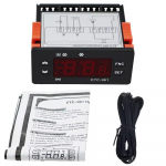 ETC-961 220V Termostaat Temperatuuriregulaator Niiskusekontroll Termomeeter H&uuml;gromeeter K&uuml;lmutusalarm NTC Andur
