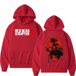 Red Dead Redemption 2 Arthur Morgan Kapuutsiga S&auml;rk Meestele Naistele Retro Gootiline Pullover Dressipluus Vabaaja Mood &Uuml;lesuuruses Kapuutsiga T&auml;navamood S