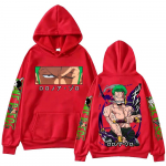 2025 Anime Zoro Huppar Harajuku Hip Hop Hupparid Meeste Dressipluusid Kapuutsiga Tasku T&auml;navar&otilde;ivad Pullover Topid Dressipluus Kingitus S