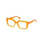 Lunettes de Vue Guess GU50152 53/20/145 044 orange/monocolor INJECTED FRAMES UNISEX Guess GU50152 orange/monocolor Eye glasses 53 20 oranž