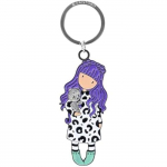 Porte-cl&eacute;s - SAFTA - Gorjuss Purrrrfect Love - Multicolore - Mixte - Enfant puhas