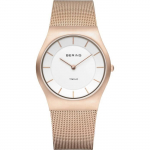 Montre Femme - BERING - 11935-366 - Analogique - Quartz - Or rose, blanc valge