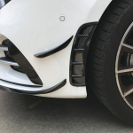 Auto esik&uuml;lje &otilde;hutusava poritiib ABS-ist s&uuml;sinikkiust v&auml;limusega Mercedes-BENZ A-klassi W177 A200 A250 A220 A35 AMG Sport jaoks Glossy Black