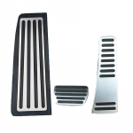 Autogaasipiduri pedaali jalatoe pedaaliplaadi kate Puurimata salongi &uuml;mberpaigutamine Volvo XC60 2018-le- tarvikud 3tk 2PCS