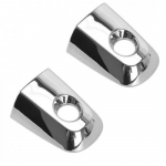2PCS Front Rear Left Right Outside Door handle Cover for Mitsubishi L200 05-15 Front Pair