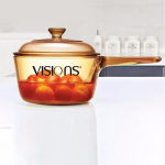 Corning Visions 1L kuumakindel klaasist piimapott