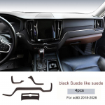 For Volvo XC60 interior decoration center console film suede interior accessories 2018-2026 tumepruun v&auml;rv