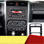 2DIN auto DVD raami audio paigaldusadapter armatuurlaua viimistluskomplektid armatuurlaua paneelile 9-tolline Suzuki Jimny 2007-2016-M53K jaoks must