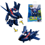 Super Wings 5 tolli muunduv Jett Dizzy Donnie deformeeruv lennukirobot tegevuskujud muunduv animatsioon laste m&auml;nguasjad blue