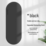 Paksenatud libisemiskindel ovaalne kummist joogamatt - Vaikne treeningsaali v&auml;ljaanne 60x180 cm