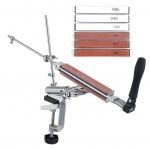 Nugade teritaja 6 terituskiviga 360 kraadi Nurk Disain Roostevabast terasest nugade teritajate komplekt Fikseeritud nurk K&otilde;rge Teritus