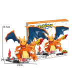 Pokemon M&auml;nguasi Lega Ehitusklotsid Pokmon Tegevuskoomiksitegelane Charizar Mewtwo Mudel Ehitusklots Poistele S&uuml;nnip&auml;evakingitused No Box blue
