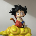 Dragon Ball Z Goku Kuju Lendav Nimbus Anime Kogutav Lauakaunistus Lastele Poistele punane