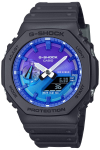 Casio Flame Inside seeria must G-Shock k&auml;ekell GA-2100FL-1AJF Meeste