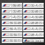 Uus BMW M-powerile uued embleemid ja logo M125i M135i M140i M235i M240i M320i M330i M340i M350i M440i M435i M530i M540i M5 M440i