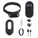 Lemmikloomakaelarihma kaamera, WiFi-d pole vaja, HD 1080P juhtmevaba minispordikaamera, Kassikaamera kaelarihm, Koeraj&auml;lgijaga kaelarihm koos videosalvestusega without 32GB TF Card must