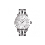 TISSOT 200 Kvartsmehhanismiga Meeste K&auml;ekell 39mm H&otilde;bedane sihver Roostevabast terasest korpus Roostevabast terasest k&auml;ev&otilde;ru T055.410.11.017.00 Silver Gray Watch Dial
