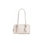 Coach Swing Zip 25 &Uuml;hev&auml;rviline Reljeefne Logo T&otilde;mblukuga Kinnisega Kaardipesa Kaitsvad Jalad Nahast &Otilde;lakott Naiste &otilde;lakott Valge CM565-B4HA Basic Set (Bag+Dust Bag)