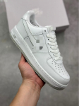 Autentsed Air Force 1 Seeria Meeste ja Naiste Madalad Vabaajajalatsid - Puhtvalged AF1 Trendikad Tossud 38.5