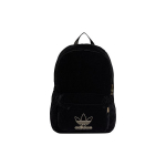 Adidas Originals Tikitud Logo Suure Mahutavusega &Otilde;pilase Sametpol&uuml;ester Seljakott Unisex Seljakott Must H11512 Black