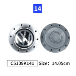 Auto Volkswageni VW jaoks 4 tk Auto embleem Ratta keskmine kate Rummu katted Embleem Volkswageni VW jaoks 3B0601149 1J0601149B C546K164 3B601149 C gray