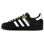 Adidas Originals SUPERSTAR Abrasion Resistant Low top Skateboard Shoes Unisex Black White EG4959(Team562-) 36⅔ white