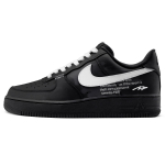 Nike Air Force 1 07 Triple Black, Touring Slip Resistant Waterproof Abrasion Resistant Low top Skateboard Shoes Unisex CW2288-001(Team582-) 40.5