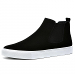 suured meeste vabaaja chelsea saapad mustad tide lehma seemisnaha nahast madalad kingad s&uuml;gis-talve saapad pidu bankett pahkluu botas hombre 240 beež