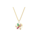 Swarovski Togetherness S&uuml;damelukk Armastus Kullatud Kaelakee Naiste kaelakee 5561595 Gold
