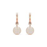 Swarovski Mini l&auml;bit&ouml;&ouml;deldud Ingveri Kristallk&otilde;rvar&otilde;ngad Naiste K&otilde;rvar&otilde;ngad Valge Roosikuld 5567528 Box (Random Color)