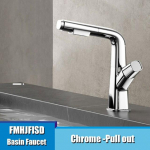 V&auml;ljat&otilde;mmatav valamusegisti Vannitoa t&otilde;stetav messingist segisti kraan Kuuma ja k&uuml;lma segisti 360&deg; &uuml;les- ja allapoole t&otilde;stetav vannitoa valamusegisti topeltrežiim None h&otilde;be