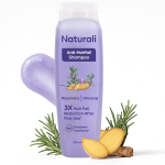 Naturali Juuste v&auml;ljalangemise vastane &scaron;ampoon 200ml Pakend 1 Naistele ja Meestele Rosmariini, Žen&scaron;enni, Biotiiniga