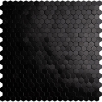 3D Mosaiik Metall Alumiinium Kuusnurkne Paneel Seinakleebis Kooritav ja Kleepuv Tagaseina Plaadid Isekleepuv Kuld Veekindel Kodu Dekoor must
