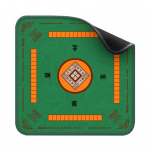 Mahjongi laua matt Pokkeri Domino Mahjongi plaadi kaardim&auml;ngu libisemisvastane 80cm roheline