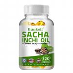 Sacha Inchi &otilde;li+Omega 3 6 9, Vitamiin A, Vitamiin E Toidulisand 120 Capsules