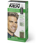 Teinture capillaire - JUST FOR MEN - Casta&ntilde;o Claro - 30 Ml - Sans ammoniaque - Cr&egrave;me pour tous types de cheveux