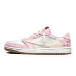 Travis Scott x Jordan Air Jordan 1 Travis Scott X AJ1 Low Koost&ouml;&ouml; Paar DZ4137-700(Team1677- ) 35.5