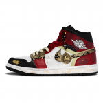 Jordan Air Jordan 1 811 Tootmine, Ma Yu Chun Xi Keskmise s&auml;&auml;rega Vintage Korvpallijalatsid Unisex Must Valge Punane DQ8426-001(Meeskond80-) 44.5