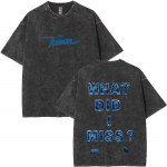 Pestud Vintage Rapper Drake What Did I Miss T-s&auml;rgid Unisex Naistele Hip Hop Mood Popmuusika T-s&auml;rgid Unisex Suured L&uuml;hikeste Varrukatega M
