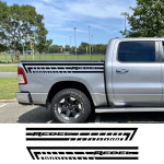 Kleebised Dodge RAM 1500 Rebel RTX Veoauto Kapott Auto Tagaluugi Dekoratsioonid Pagasiruum Vin&uuml;&uuml;lkatteid Auto Tuuning DIY Tarvikud Glossy Black gray