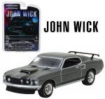 Greenlight Hollywood Series 18 John Wick 1969 Ford Mustang Boss 429 Valatud s&otilde;iduk 1/64 (2014. aasta)
