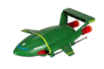 Aoshima Bunka Kyozai Eriti suur Thunderbird 2 Plastikmudeli komplekt 250mm Co., Ltd-is. (AOSHIMA) (u. Pikkus)